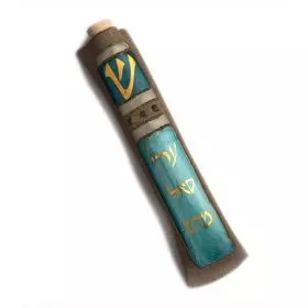 Israeli gifts, Kabbalah - Mezuzah Case Biblical Series