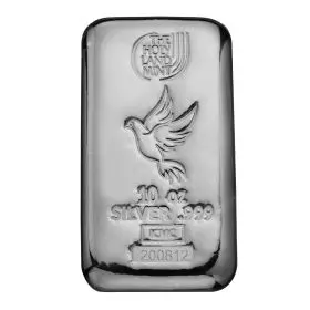 10 oz Silver Bar Dove of Peace